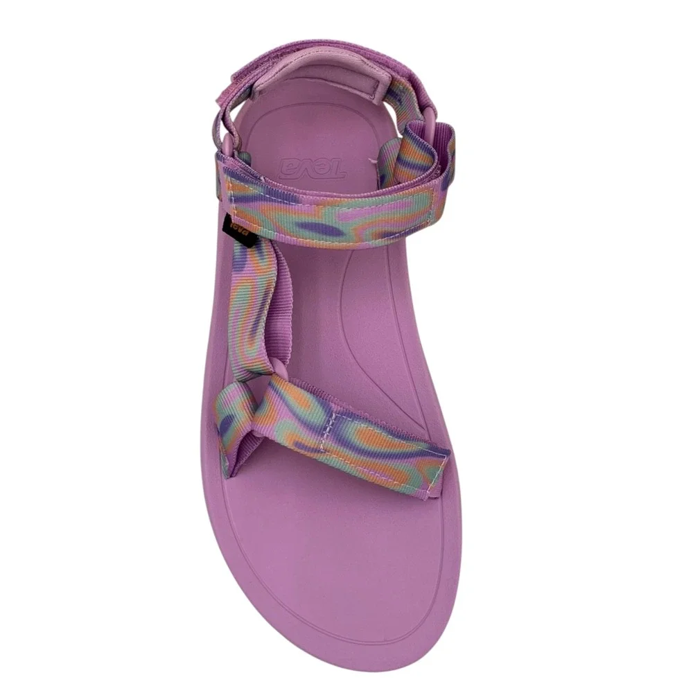Teva Hurricane XLT 2 Youth Big Girls Sport Sandals Size 6 Galactic Pastel Pink